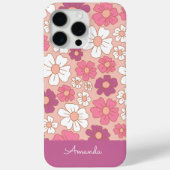 Coques Case-Mate iPhone Coque-coque iphone floral blanc (Verso)