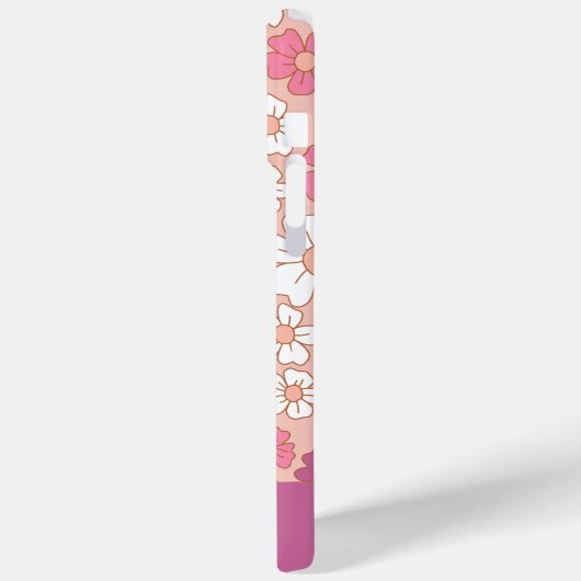 Coques Case-Mate iPhone Coque-coque iphone floral blanc (Verso / Gauche)