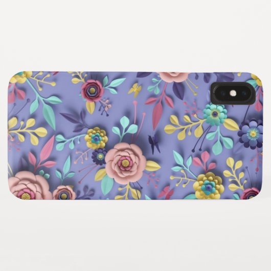 Coques Case-Mate iPhone Coque-coque iphone Floral tendance (Dos (Horizontal))