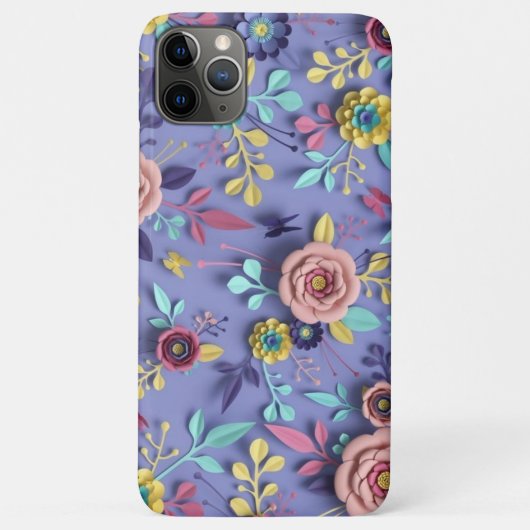 Coques Case-Mate iPhone Coque-coque iphone Floral tendance (Dos)