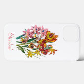 Coques Case-Mate iPhone Coque-coque iphone Gladioli personnalisé (Verso (horizontal))