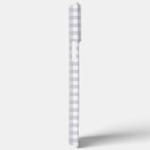 Coques Case-Mate iPhone coque-coque iphone gris en vichy (Verso / Droite)