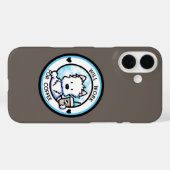 Coques Case-Mate iPhone Coque-coque iphone KiniArt Coffee Westie (Verso (horizontal))