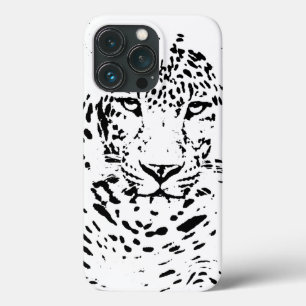 Case-Mate iPhone Case Coque-coque iphone Léopard noir et blanc