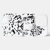 Coques Case-Mate iPhone Coque-coque iphone Léopard noir et blanc (Verso (horizontal))