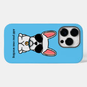 Coques Case-Mate iPhone Coque-coque iphone masculin blanc-taureau (Verso (horizontal))