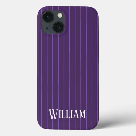Coques Case-Mate iPhone Coque-coque iphone Mate à rayures violettes (Verso)