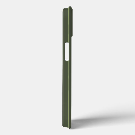 Coques Case-Mate iPhone Coque-coque iphone Mate aux rayures vert olive (Verso / Droite)