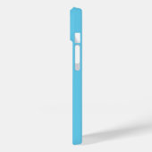 Coques Case-Mate iPhone Coque-coque iphone--Mate bleu fleur (Verso / Gauche)