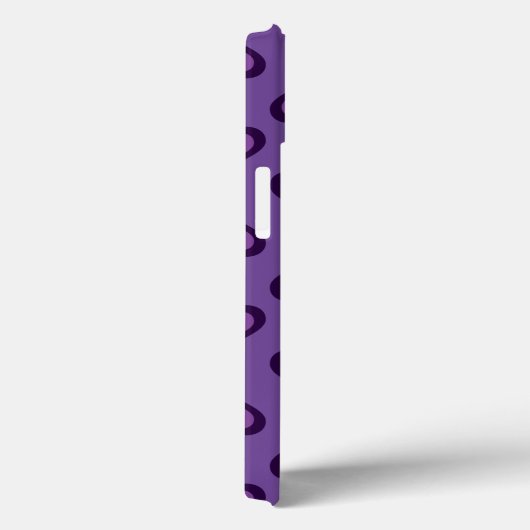 Coques Case-Mate iPhone Coque-coque iphone Mate de coeur violet (Verso / Droite)