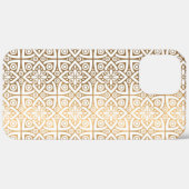 Coques Case-Mate iPhone Coque-coque iphone Motif de style arabe or (Retour (horizontal))