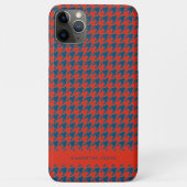 Coques Case-Mate iPhone Coque-coque iphone personnalisé Hounds Tooth (Dos)
