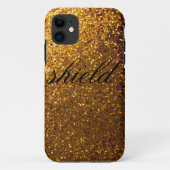 Coques Case-Mate iPhone "Coque d'étincelle dorée" (Dos)