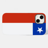 Coques Case-Mate iPhone Coque-Mate Apple patriotique, Chili drapeau Coque- (Verso (horizontal))