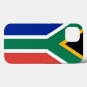 Coques Case-Mate iPhone Coque-Mate d'Apple patriotique, drapeau d'Afrique (Verso (horizontal))