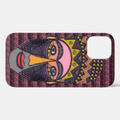 Coques Case-Mate iPhone Coque-Mate d'art populaire africain (Verso (horizontal))