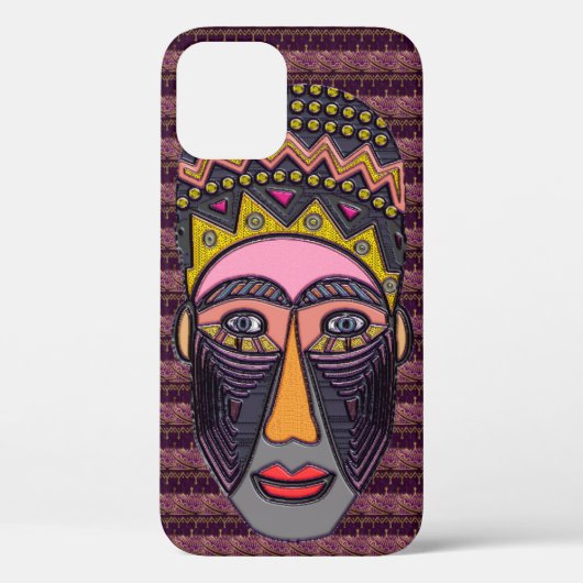 Coques Case-Mate iPhone Coque-Mate d'art populaire africain (Verso)
