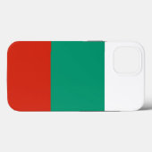 Coques Case-Mate iPhone Coque-Mate de pomme patriotique, Bulgarie Drapeau (Verso (horizontal))