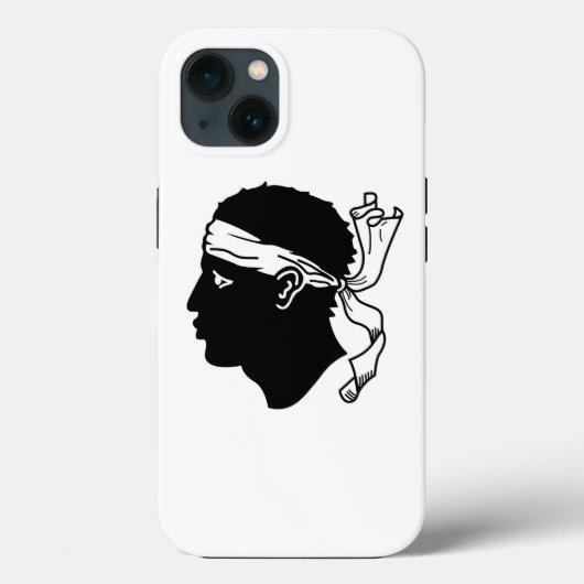 Coques Case-Mate iPhone Coque-Mate de pomme patriotique, Drapeau Corse (Verso)