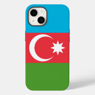 Coque Pour iPhone 14 Coque-Mate de pomme patriotique, drapeau d'Azerbaï
