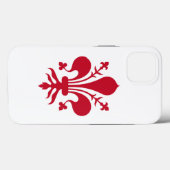 Coques Case-Mate iPhone Coque-Mate de pomme patriotique, drapeau de Floren (Verso (horizontal))