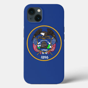 Case-Mate iPhone Case Coque-Mate de pomme patriotique, drapeau de l'Utah