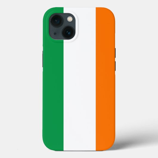 Coques Case-Mate iPhone Coque-Mate de pomme patriotique, drapeau d'Irlande (Verso)