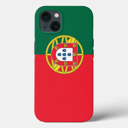 Coques Case-Mate iPhone Coque-Mate de pomme patriotique, drapeau du Portug (Verso)