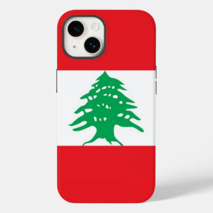Coque Pour iPhone 14 Coque-Mate de pomme patriotique, drapeau libanais 