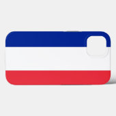 Coques Case-Mate iPhone Coque-Mate de pomme patriotique, France (Verso (horizontal))