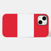 Coques Case-Mate iPhone Coque-Mate de pomme patriotique, l'Autriche drapea (Verso (horizontal))