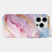 Coques Case-Mate iPhone Coque-Mate de script élégant de couleur pastel (Verso (horizontal))