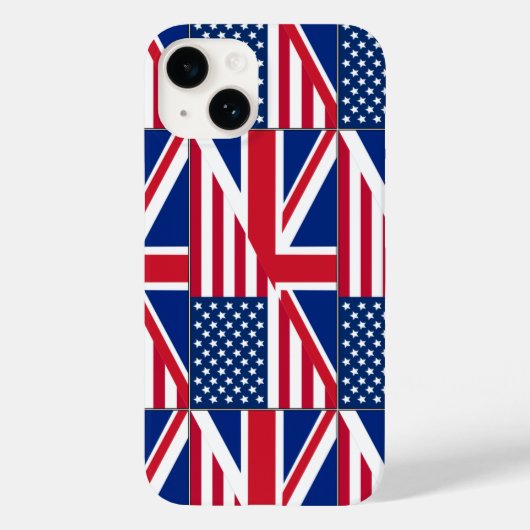 Coques Case-Mate iPhone Coque-Mate iPh, Drapeau américain et britannique à (Verso)