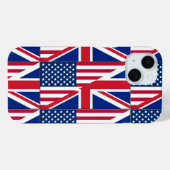 Coques Case-Mate iPhone Coque-Mate iPh, Drapeau américain et britannique à (Verso (horizontal))