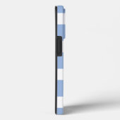 Coques Case-Mate iPhone Coque-Mate Motif blanc et bleu ciel (Verso / Droite)
