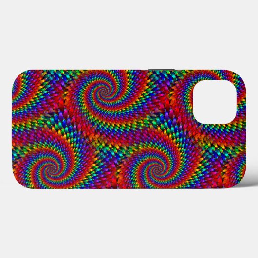 Coques Case-Mate iPhone Coque-Mate psychédélique hippie-coque iphone (Verso (horizontal))