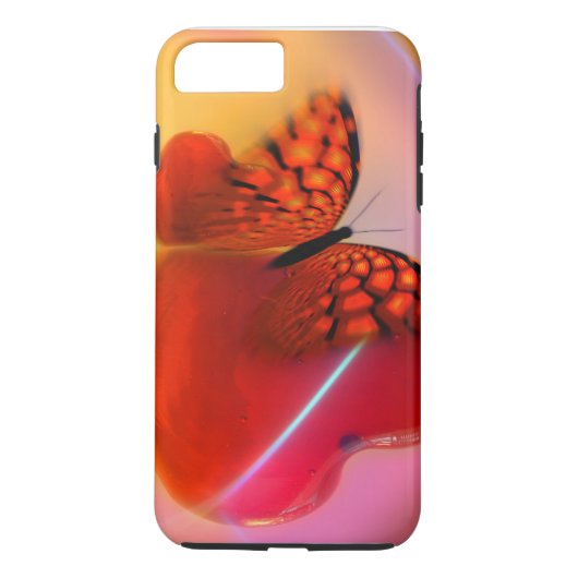 Coques Case-Mate iPhone Coque-Mate Tough iPhone 7 Plus Coque/Papillon (Dos)