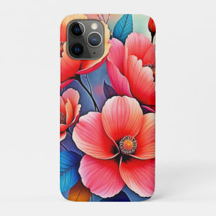 Case-Mate iPhone Case Coquelicots Élégants : Art de la Nature Radiante