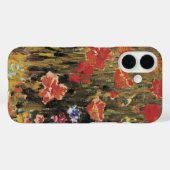Coques Case-Mate iPhone Coquelicots par Robert Vonnoh, Impressionnisme Vin (Verso (horizontal))