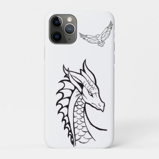 Coques Case-Mate iPhone Coques dragon pour Apple iphone 11 pro (Dos)
