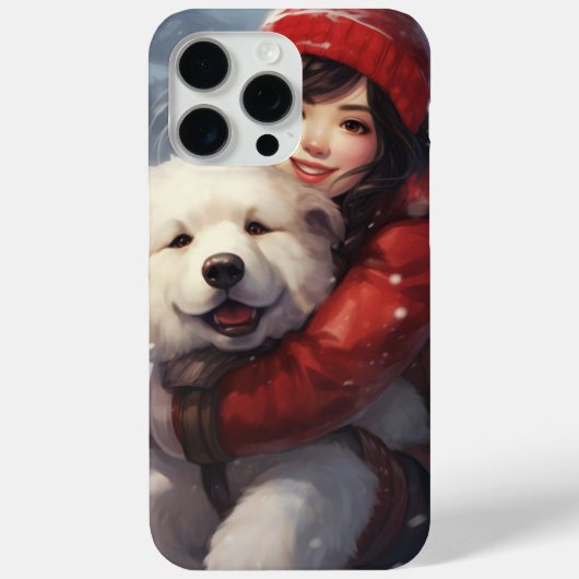 Coques Case-Mate iPhone Coques iPhone 15 Pro Max - Chien-2 (Verso)