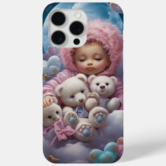 Coques Case-Mate iPhone Coques iPhone 15 Pro Max - Lune-4 (Verso)