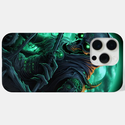 Coques Case-Mate iPhone Coques iPhone 15 Pro Max -Skull 9 (Verso (horizontal))