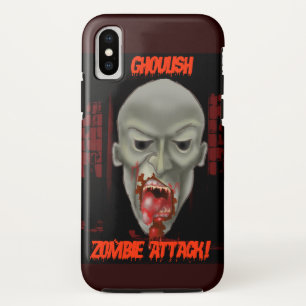 Coques iphone d'attaque de Ghoulish Zombie