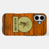 Coques Case-Mate iPhone Coques iphone de grains de bois Buck Head (Verso (horizontal))