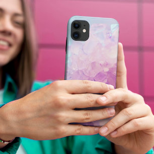 Coques iphone en pierre de cristal Unicorn