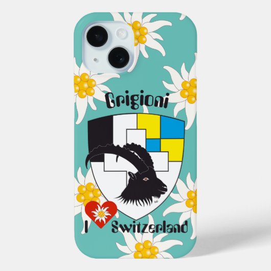 Coques Case-Mate iPhone Coques iPhone Grisons Grischun Grigioni (Verso)