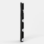 Coques Case-Mate iPhone coques iphone Pois chic (noir) (Dos/Droite)