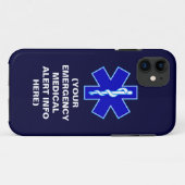 Coques Case-Mate iPhone Coques iphone vigilants Médicale de secours (Dos (Horizontal))