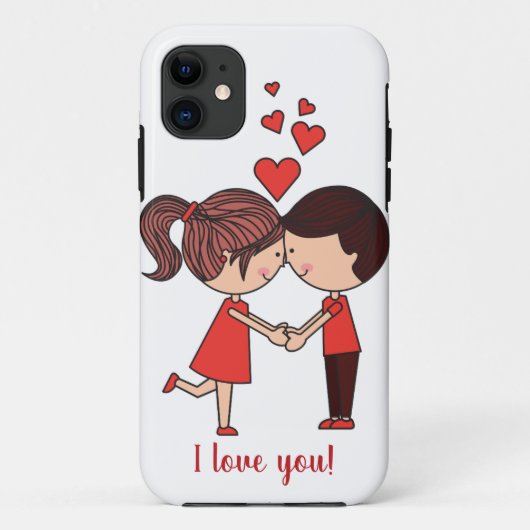 Coques Case-Mate iPhone Coques pour iPhone 11 pour couples amoureux (Dos)